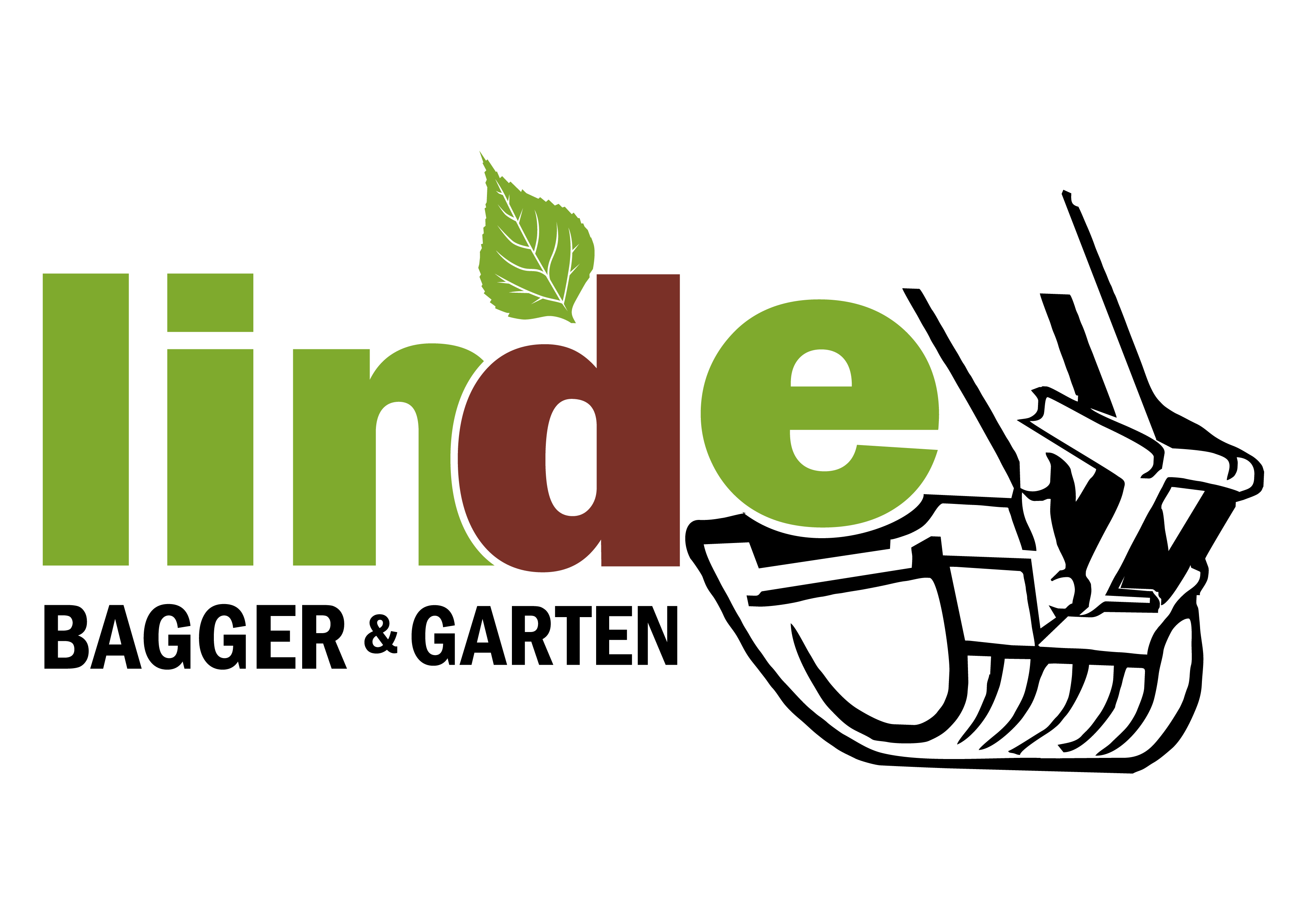 Linde Bagger + Garten Logo