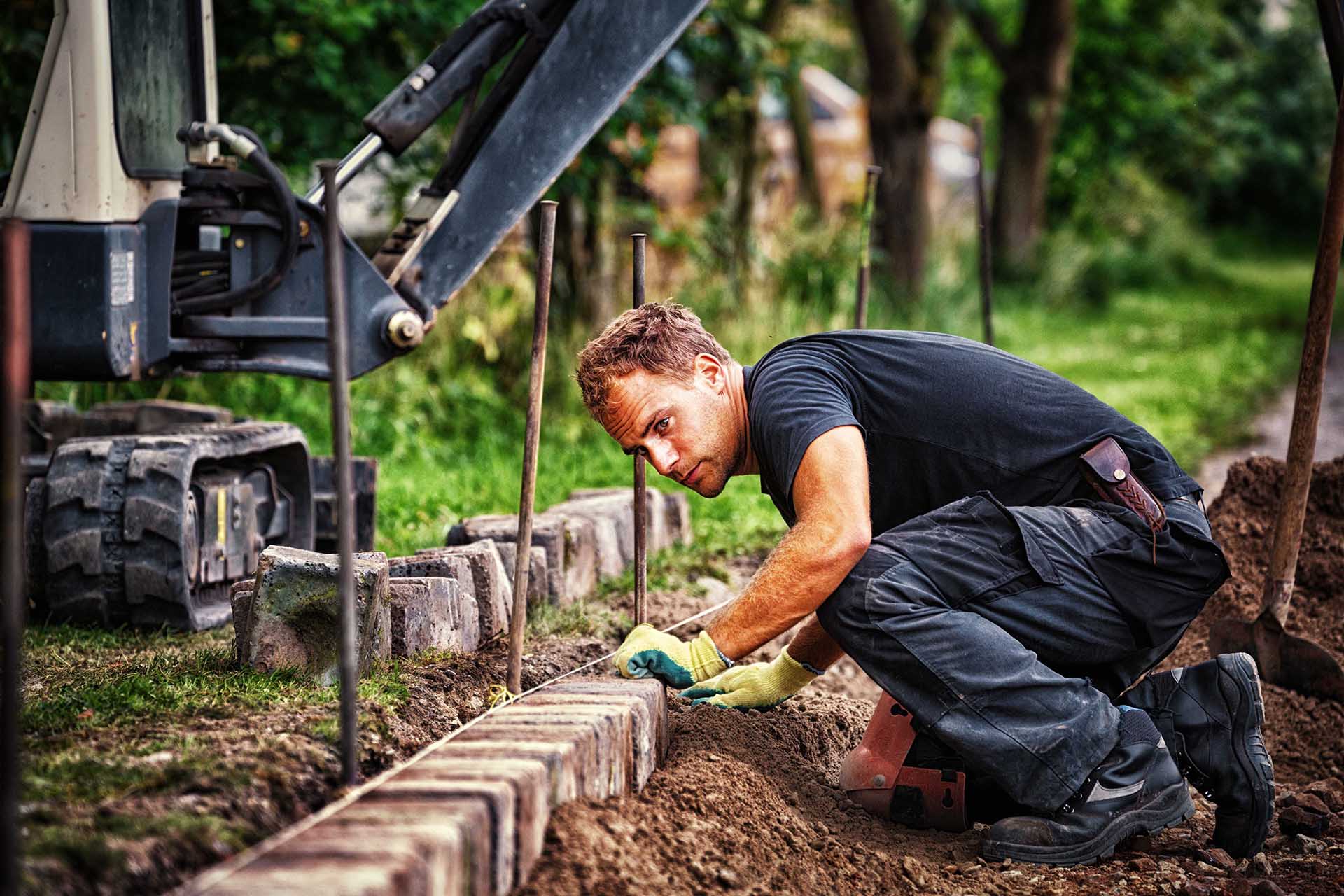 Linde Bagger + Garten Gartenbau